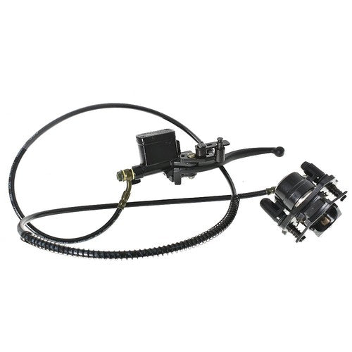 Solid Spare Left Brake Master Cylinder Caliper Assembly ATV Rear 90cc 110cc 125cc Chinese US
