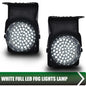 Solid Spare Fit For 2003-2006 GMC Sierra 1500/2500/3500 Smoked Lens Full LED Fog Lights