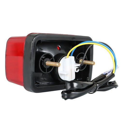 Solid Spare Taillight Assembly w/ Bulb For Yamaha Kodiak 450 YFM450FA 4X4 2003 2004 - 2006