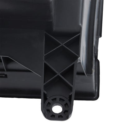 Solid Spare Black Grille Shutter Radiator Assembly W/O Motor Fit For 2015 16 2017 Ford F-150