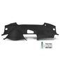 Solid Spare TPE Dash Cover Cap Dashboard Overlay Black Fit For 2004-2008 Acura TL