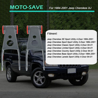 Solid Spare 3" Front 2" Rear Full Leveling Lift Kit For 84-01 Jeep Cherokee XJ 2WD 4WD Sport