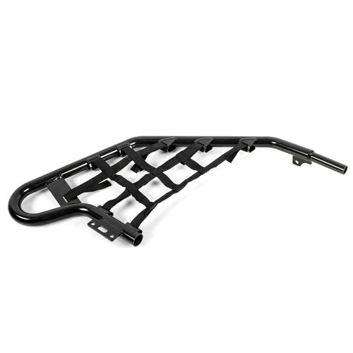 Solid Spare Black Aluminium Standard Nerf Bars Guard w/ nets For Honda TRX 700XX 2008 2009