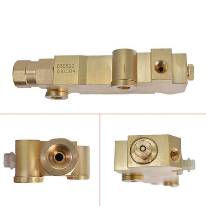 Solid Spare Disc Brake Proportioning Valve 9/16" 1/2" Lines&Bracket PV2 Combination 1722215