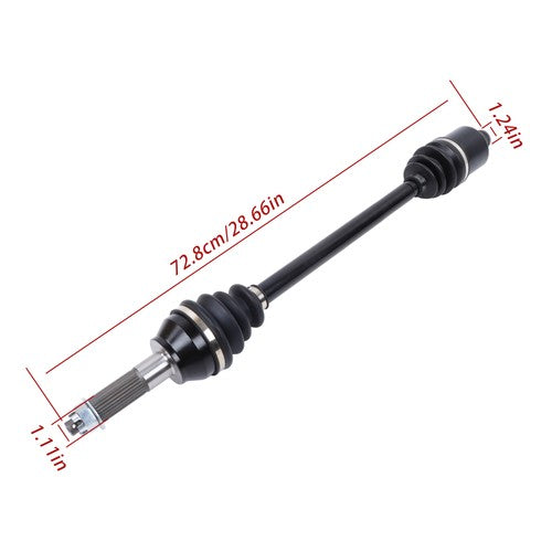 Solid Spare Rear Left&Right CV Axles Drive Shaft Fit For Polaris Ranger XP 900 13-17 1332947