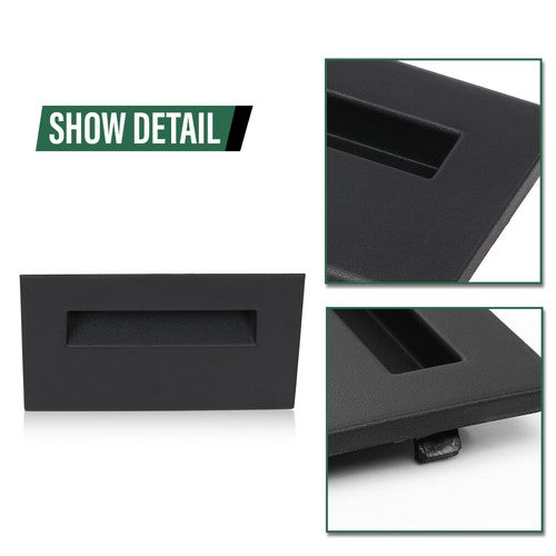 Solid Spare New Fit For Chevy GMC Truck 88-94 Dashboard Fuse Panel Cover Replacement Black