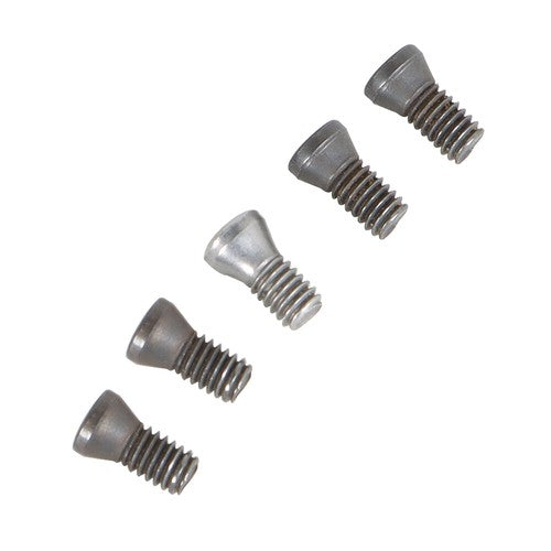 Solid Spare 1/4'' by 2'' Oal 5Pc Indexable Turning Tool Set with Tcmt1.8(1.5) Carbide Insert