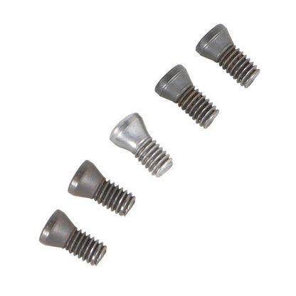 Solid Spare 1/4'' by 2'' Oal 5Pc Indexable Turning Tool Set with Tcmt1.8(1.5) Carbide Insert