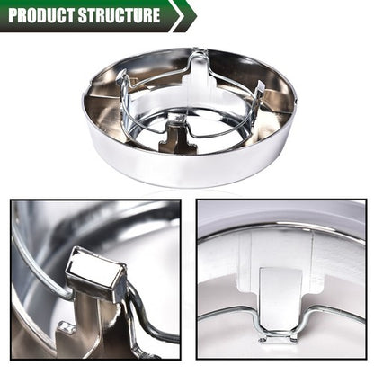 Solid Spare Fit For 94-97 Ford F250 F350 Super Duty Truck Front 4x4 Wheel Center Cap Open