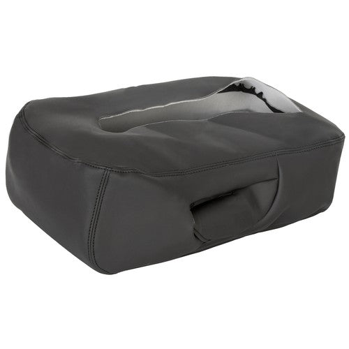 Solid Spare Console Jump Leather Armrest Cover For 2007-2014 Chevy Silverado 1500 2500 3500