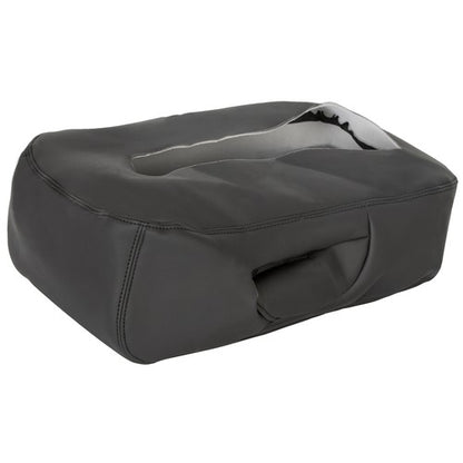 Solid Spare Console Jump Leather Armrest Cover For 2007-2014 Chevy Silverado 1500 2500 3500