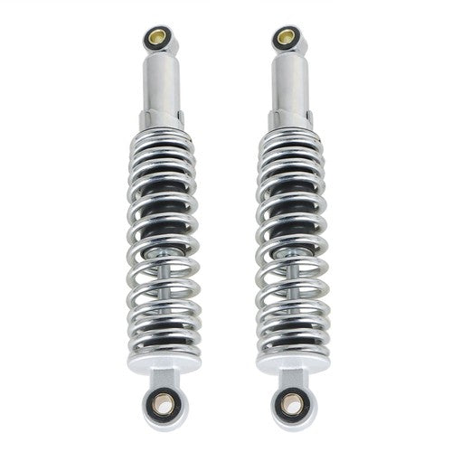 Solid Spare Pair Chrome Rear Shocks Absorber 320mm For Sportster XL883 1200 72 48 1979-2012