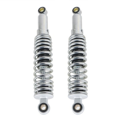 Solid Spare Pair Chrome Rear Shocks Absorber 320mm For Sportster XL883 1200 72 48 1979-2012