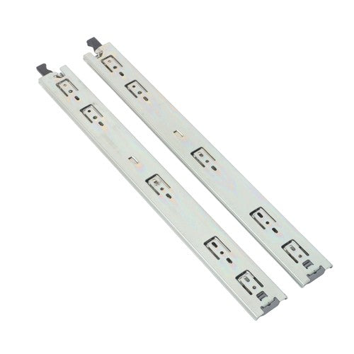 Solid Spare 1 Pair of Locking Drawer Slides 20 Inch Full Extension & Lock 150lbs Capacity