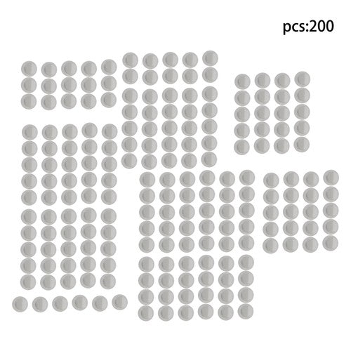 Solid Spare 200 Pack of G25 Grade Precision 1/2" Chrome Steel Bearing Balls Industrial