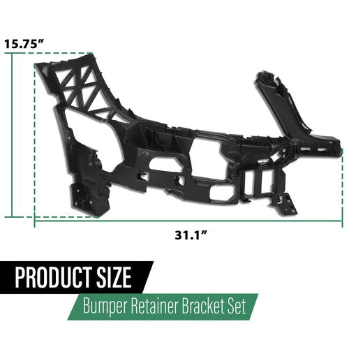 Solid Spare Front Bumper Retainer Fit For 12-15 Mercedes Benz C250 C350 12-14 C300 LH RH