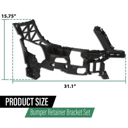 Solid Spare Front Bumper Retainer Fit For 12-15 Mercedes Benz C250 C350 12-14 C300 LH RH
