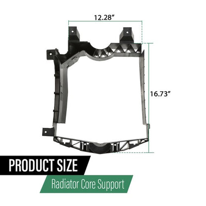 Solid Spare Fit For 13-17 Land Rover Range Rover Sport Radiator Core Support Rear Deflector