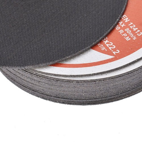 Solid Spare 100 Pcs 7"x1/16"x7/8" Cut-off Wheel - Metal & Stainless Steel Cutting Discs