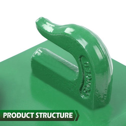 Solid Spare 2Pcs Bolt on Grab Hooks D Rings For John Deere Compact Tractor 1025R 2032R 3320