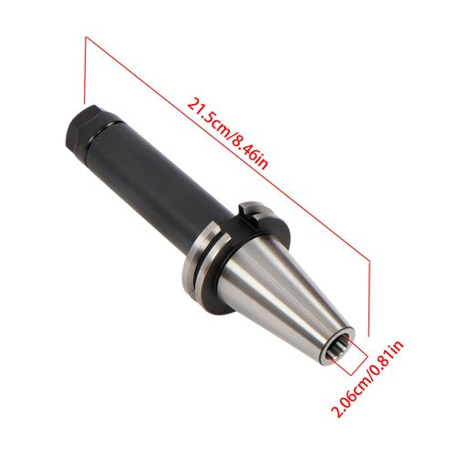 Solid Spare 2Pcs High Speed CAT40-ER20 Collet Chucks 6" Gage Length Balanced G2.5/25000RPM