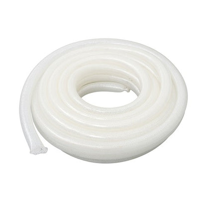 Solid Spare 1" ID × 1-19/64" OD 50ft Clear Braided Hose High Pressure Flexible Reinforce PVC