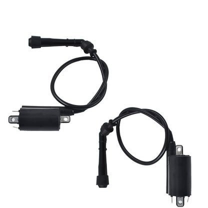 Solid Spare New For Kawasaki EX500 Ninja 500 500R 1987-2009 Set of 2 Ignition Coils