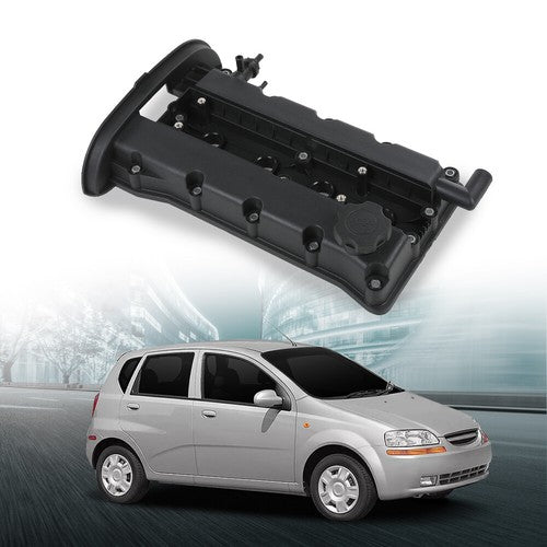 Solid Spare Fit For 04-05 Chevrolet Aveo L4 1.6L Engine Valve Cover w/ Gasket 96473698