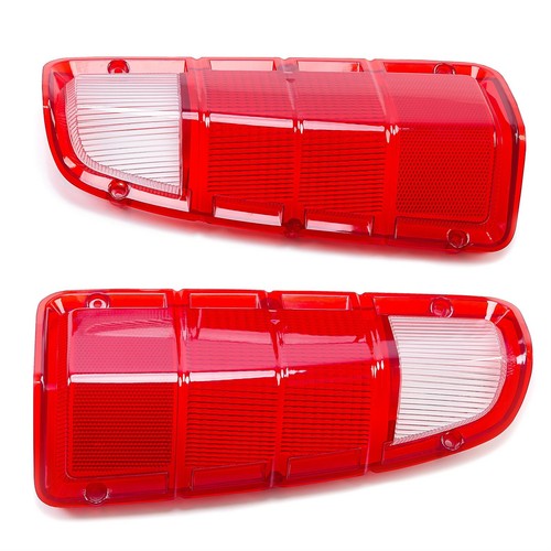Solid Spare For 1972-1980 Dodge Truck / Plymouth Power Wagon Tail Light Lens Only Pair LH RH