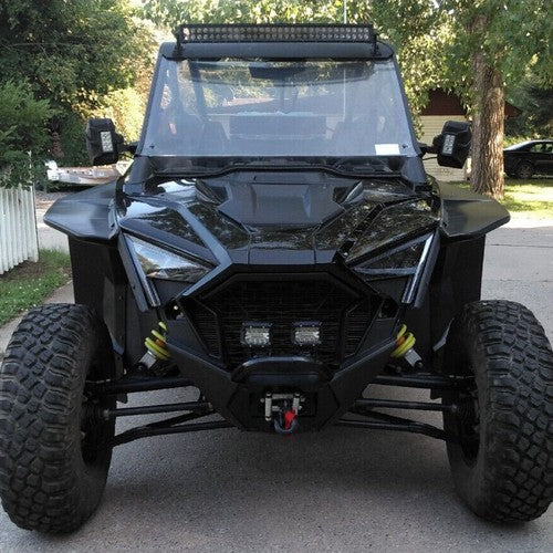 Solid Spare For Polaris RZR Pro XP/Pro R/Turbo R 2020-2024 21 22 Full Coverage Fender Flares
