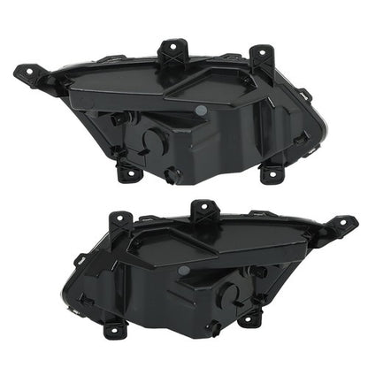 Solid Spare Fog Lights Assembly For Chevy Equinox L LT LS 16-17 LH+RH Front Daytime Running