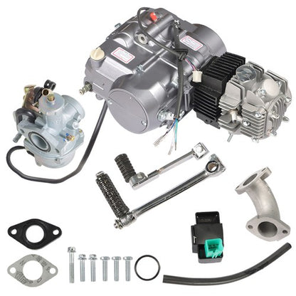 Solid Spare 125cc 4 Stroke Engine Motor Kit Dirt Pit Bike For Honda CRF50 XR50 Z50 New