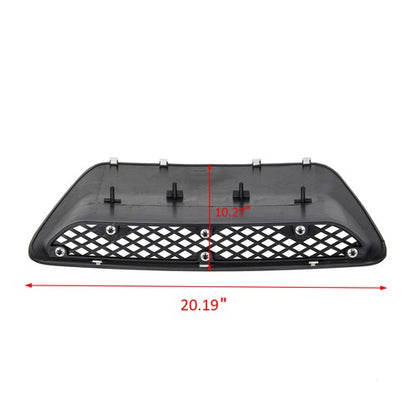 Solid Spare For 04-05 Dodge Ram 1500 SRT-10 Air Flow Intake Scoop Molding Hood Vent Grille