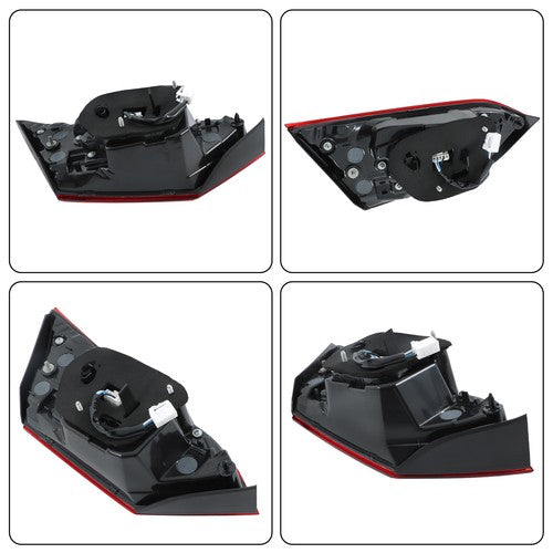 Solid Spare W/LED Inner For Toyota Camry 2021-2023 Clear Lens Tail Light Lamp Right/RH Side