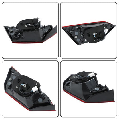 Solid Spare W/LED Inner For Toyota Camry 2021-2023 Clear Lens Tail Light Lamp Right/RH Side