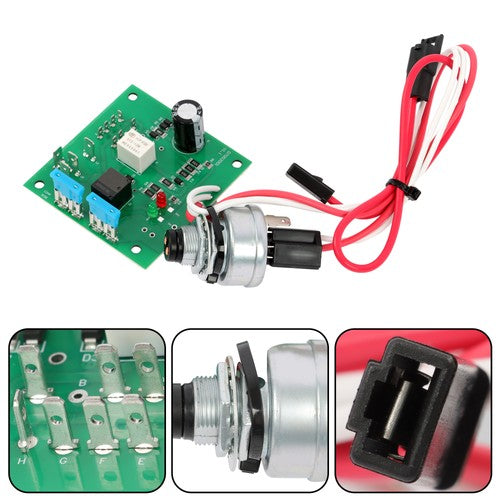Solid Spare Ignition Switch Module For John Deere 415 425 445 455 Series AM136681 AM115471