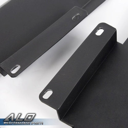 Solid Spare Fit For 2015-2017 Ford Mustang Premium Rear Black ABS Bumper Lip Diffuser Body