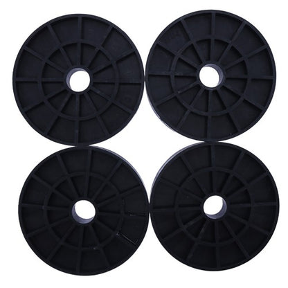Solid Spare 4PCS Roller Wheel 47163GT for Genie Scissor Lift GS1530 GS1532 GS1930 GS1932