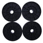 Solid Spare 4PCS Roller Wheel 47163GT for Genie Scissor Lift GS1530 GS1532 GS1930 GS1932