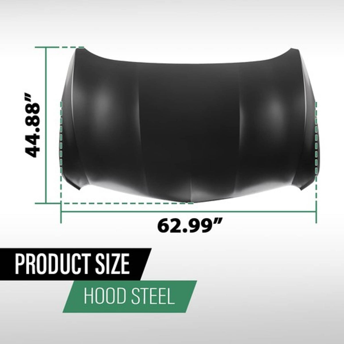 Solid Spare Hood Fit For 2017 2018 2019 2020 2021 2022 2023 2024 2025 2026 Cadillac XT5