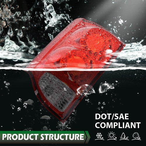Solid Spare Fit For 2011-2020 Dodge Grand Caravan LED Tail Light Brake Lamp Left Driver Side
