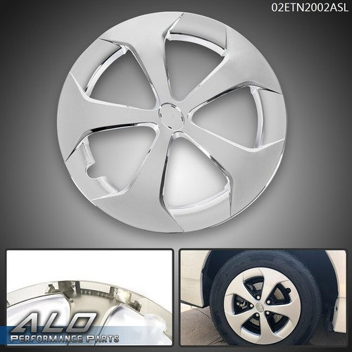 Solid Spare Fit For 2012-2015 Toyota Prius/Prius C 16 Inch Hub Cap Wheel Cover Silver