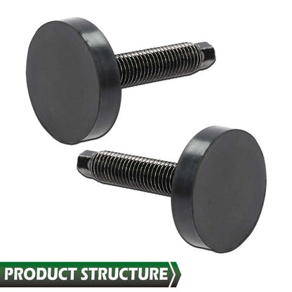 Solid Spare 4Pcs/Set Lowering Suspension Bolt Kit Fit For 2005-2013 Chevrolet Corvette Black