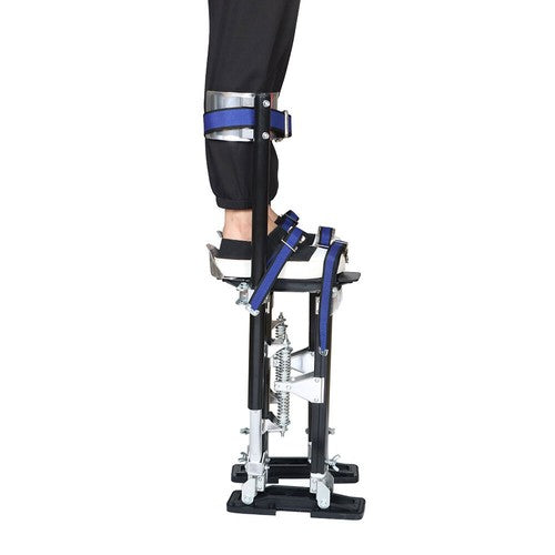Solid Spare 24"- 40" Drywall Painting Aluminum Alloy Stilt For Painter Taping Tool Black