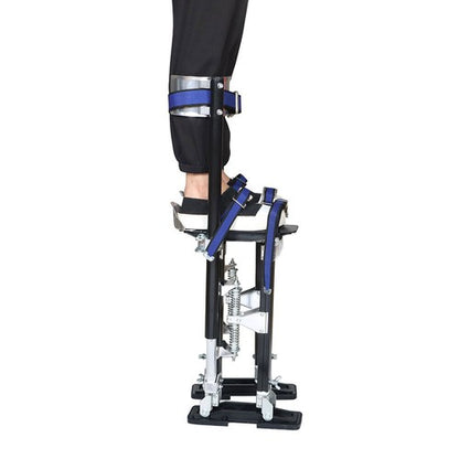 Solid Spare 24"- 40" Drywall Painting Aluminum Alloy Stilt For Painter Taping Tool Black