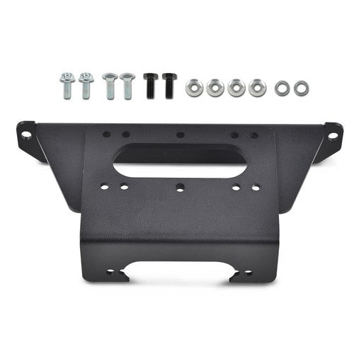 Solid Spare Winch Mount Plate Bracket Fit For 18-23 Polaris Full Size Ranger 1000 XP 4x4