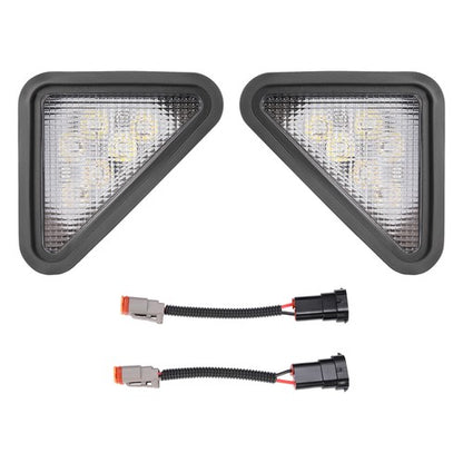 Solid Spare #6718042 6718043 LED Headlight Kit For Bobcat S175 S185 S205 S220 S250 S300 S330