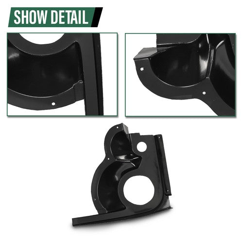 Solid Spare Fit For 1994-2013 EZGO TXT Golf Cart Speaker Pods Speakers Audio Stereo Housings