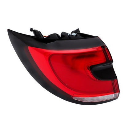 Solid Spare Tail Light For Chrysler Pacifica Voyager 2021-2025 Left Side Outer Red Rear LED