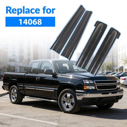Solid Spare Fits 1999-2006 Silverado/GMC Sierra Extended Cab Rocker Panels Covers 14068